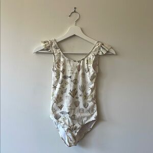 Rylee and Cru One-Piece Swimsuit with Sea Life Print